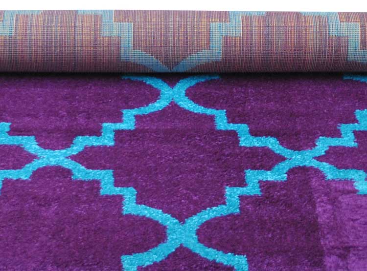 ALFOMBRA VALENCIA FRIZE LIGHT ROYAL 150 X 200 CM MORADO - 3
