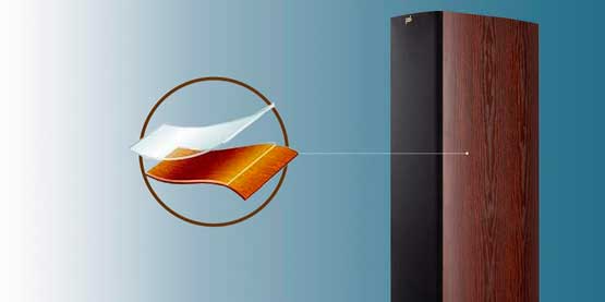 PAR PARLANTES POLK TSX-330T CHERRY