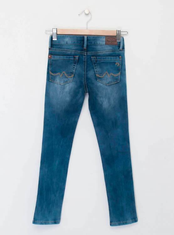 Pepe Jeans - Pixlette High, Girls and Girls Jeans, Blue (Denim-cr4), 12 years