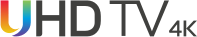 Televisor modelo UHD 4K