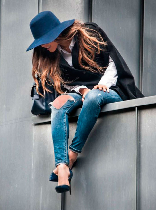 Jeans rasgados, el clásico de los ochenta que se reinventa