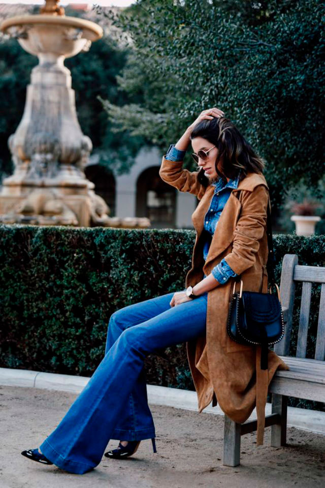 Suede trench coat, un must que toma fuerza este 2016