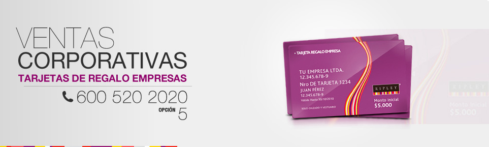 Tarjetas de Regalo Empresa