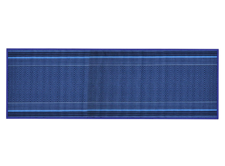 ALFOMBRA IDETEX JURA 67 X 180 CM AZUL - 1
