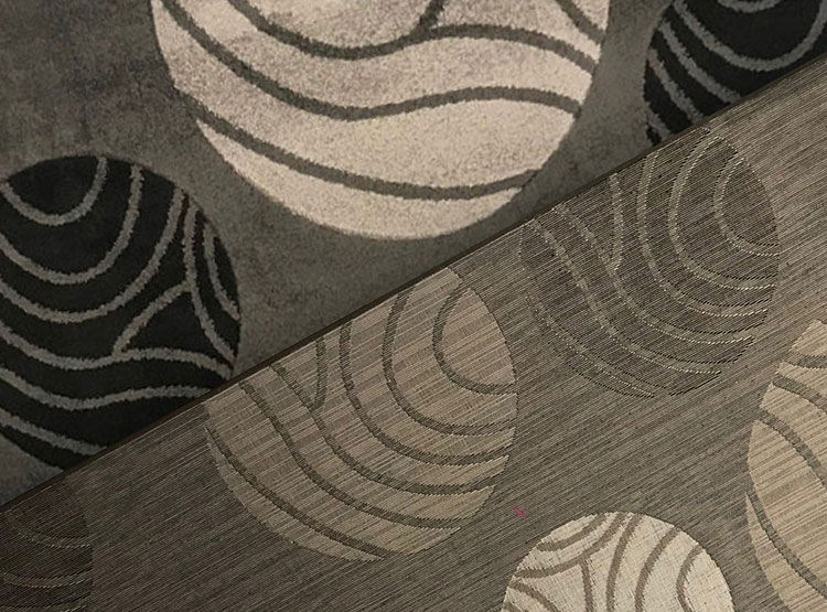 ALFOMBRA IDETEX FRIZE CARVED CIRCLES 150 X 200 CM - 2