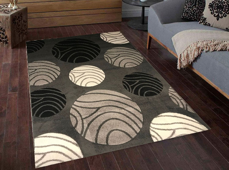 ALFOMBRA IDETEX FRIZE CARVED 170 X 230 CM CIRCLES - 3