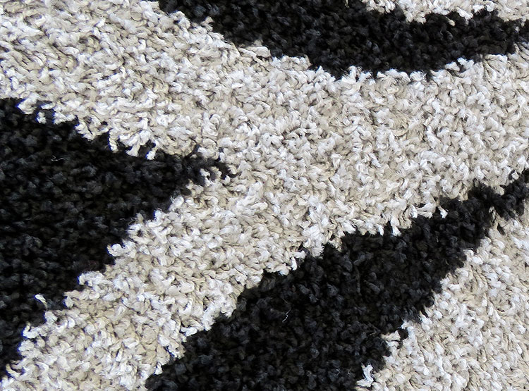 ALFOMBRA IDETEX DISEÑO D5 SHAGGY NEGRO - 3