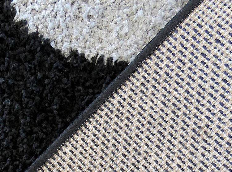 ALFOMBRA IDETEX DISEÑO D5 SHAGGY NEGRO - 4