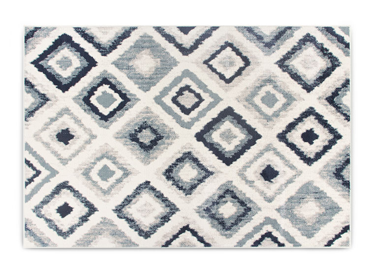 Ripley ALFOMBRA IDETEX HEATSET RETRO 160 X 235 NAVY