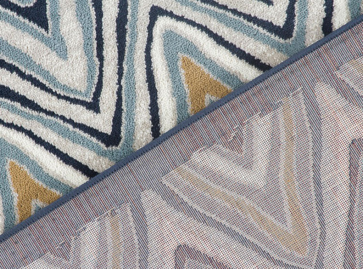 ALFOMBRA IDETEX HEATSET RAINBOW 200 X 285 CM AZUL MARINO - 3