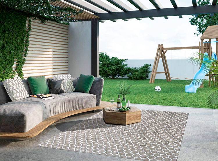 ALFOMBRA IDETEX PVC KALA D1 160 X 230 CM BEIGE - 5
