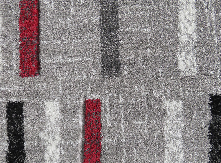 ALFOMBRA IDETEX CARVED FLORIDA D5 150 X 200 CM ROJO - 3