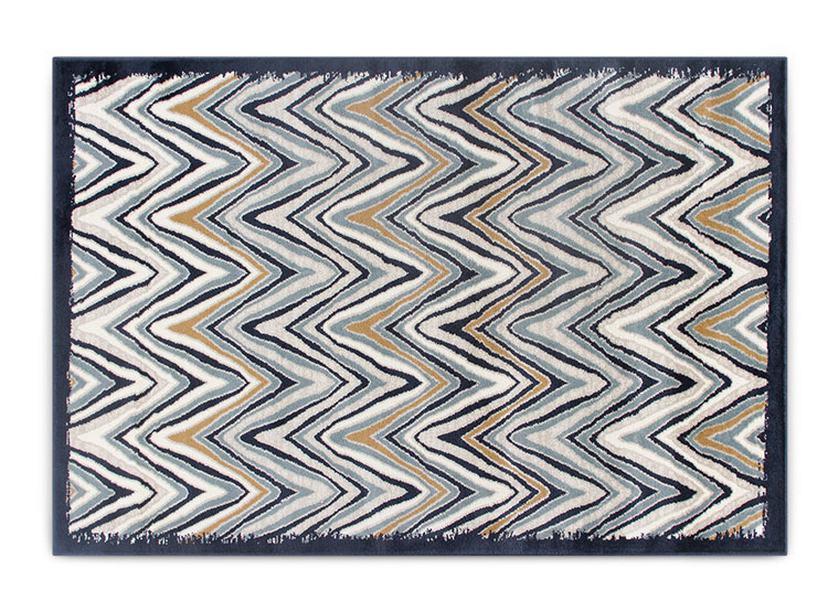 Ripley SET 2 ALFOMBRA IDETEX HEATSET RBW 57 X 97 NAVY