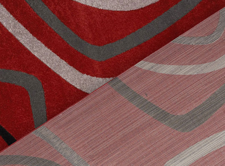 ALFOMBRA IDETEX FRIZE CARVED D2 RED 150 X 200 - 3