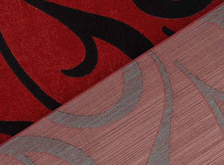 ALFOMBRA IDETEX FRIZE CARVED D3 ROJO - 2