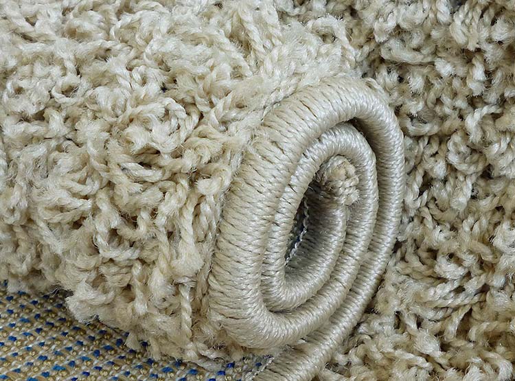 BAJADA DE CAMA IDETEX LISA SHAGGY 60 X 90 CM BEIGE - 2