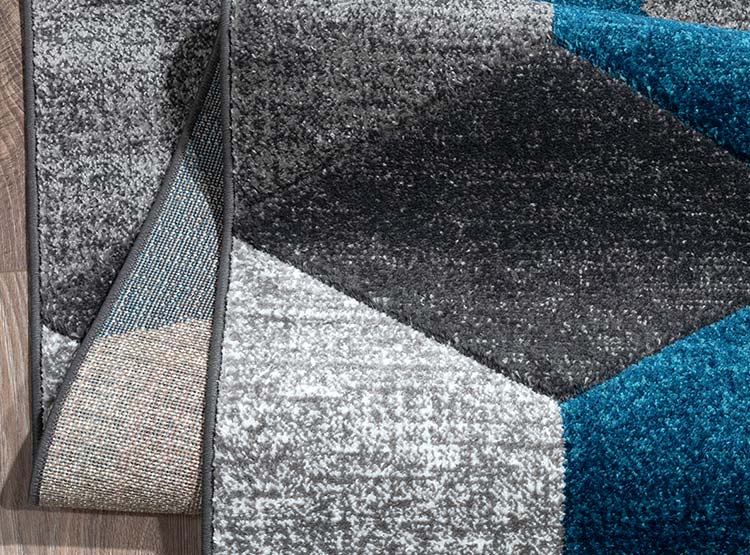 ALFOMBRA IDETEX FRISE CARVED AVANGARD BLUE 150X200 - 3