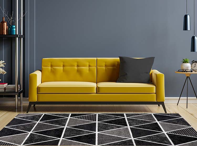 ALFOMBRA IDETEX FRISE CARVED AVANGARD CONTEMPORÁNEA MODERNA 150 X 200 CM GRIS - 5