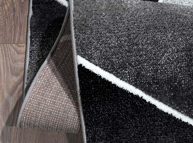 ALFOMBRA IDETEX FRISE CARVED AVANGARD CONTEMPORÁNEA MODERNA 170 X 230 CM NEGRO - 3