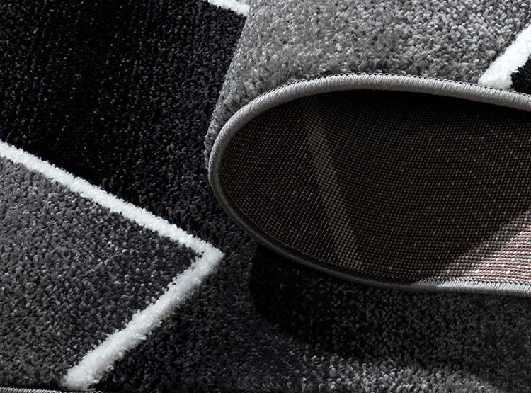 ALFOMBRA IDETEX FRISE CARVED AVANGARD CONTEMPORÁNEA MODERNA 170 X 230 CM NEGRO - 4
