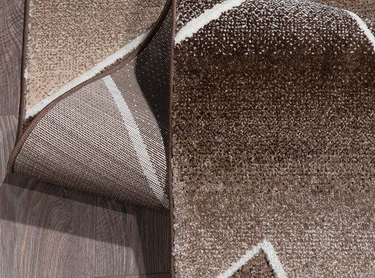 ALFOMBRA IDETEX FRISE CARVED AVANGARD CONTEMPORÁNEA MODERNA 170 X 230 CM MARRÓN - 3