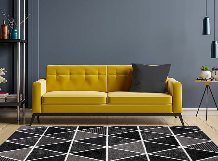 ALFOMBRA IDETEX FRISE CARVED AVANGARD CONTEMPORÁNEA MODERNA 170 X 230 CM GRIS - 5
