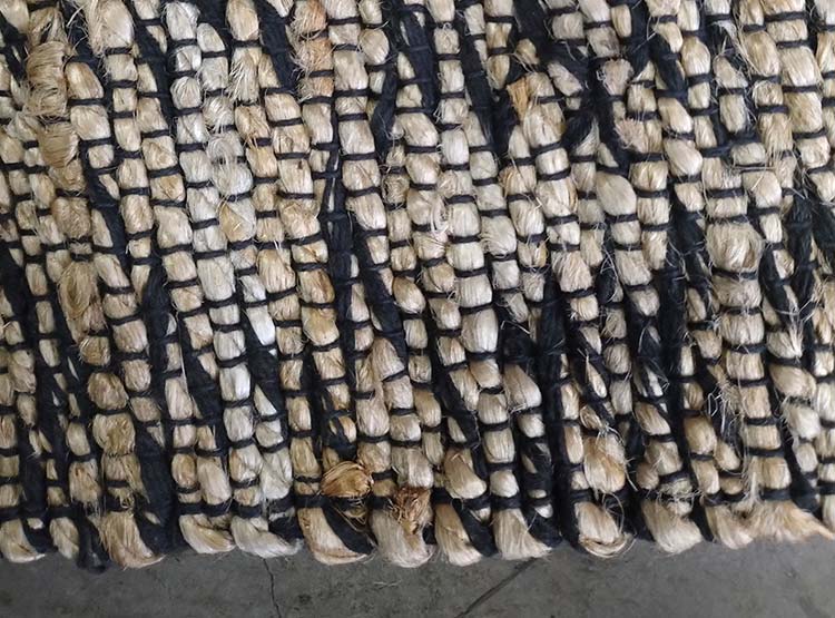 ALFOMBRA IDETEX MELANGE NATURAL 160 X 230 CM NEGRO - 3