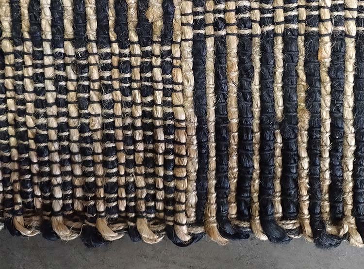 ALFOMBRA IDETEX TIBET NATURAL 160 X 230 CM NEGRO - 3