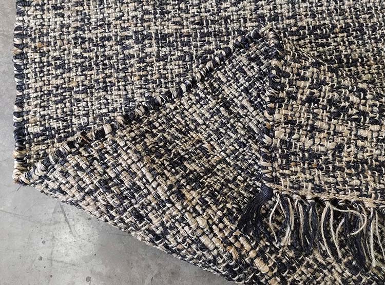 ALFOMBRA IDETEX MELANGE NATURAL 60 X 90 CM NEGRO - 3