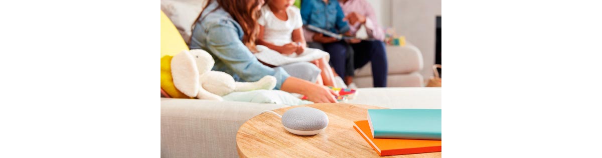PARLANTE ASISTENTE DE VOZ GOOGLE HOME MINI NEGRO
