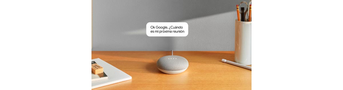 PARLANTE ASISTENTE DE VOZ GOOGLE HOME MINI NEGRO