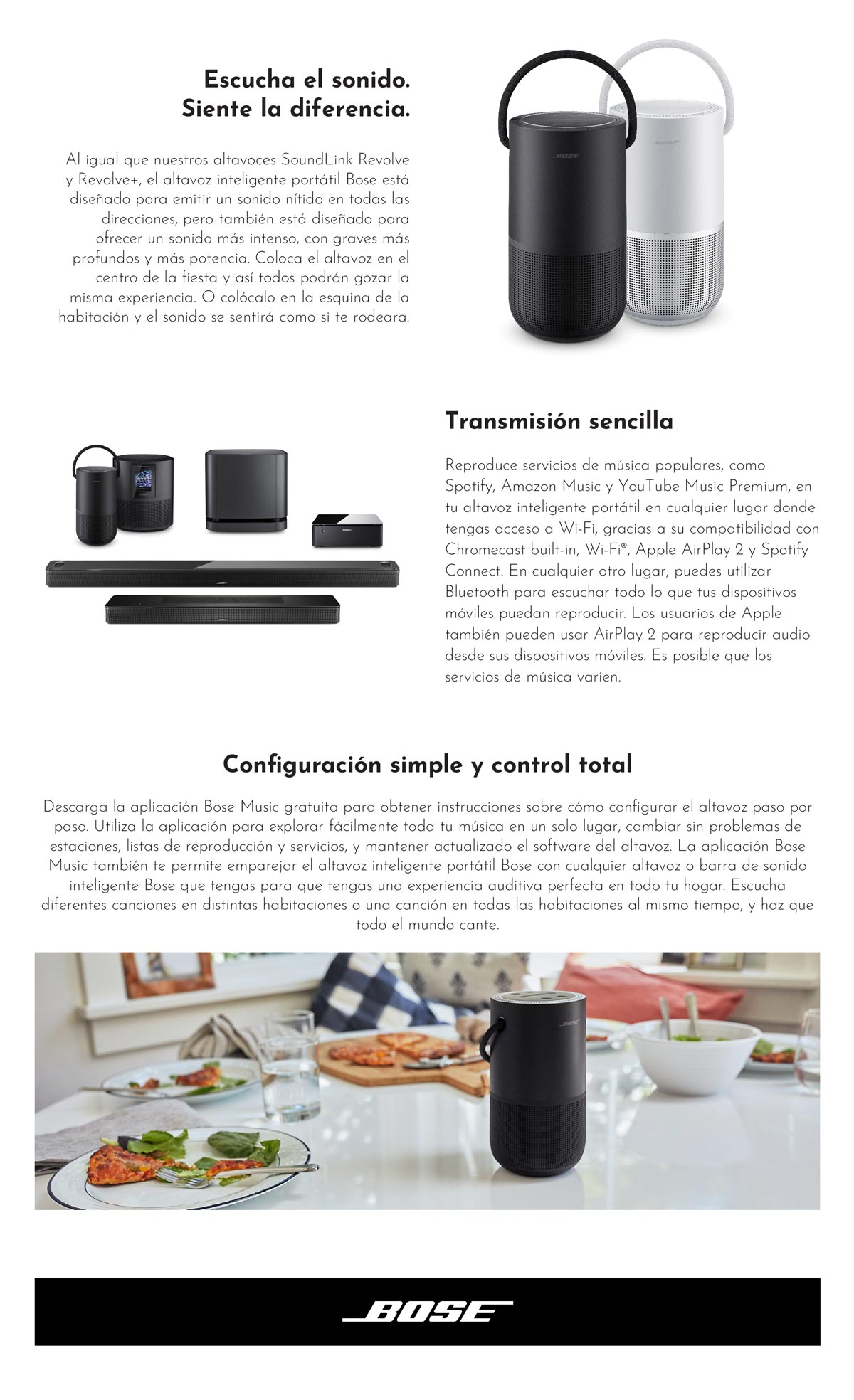 HOME SPEAKER BOSE 230V SILVER