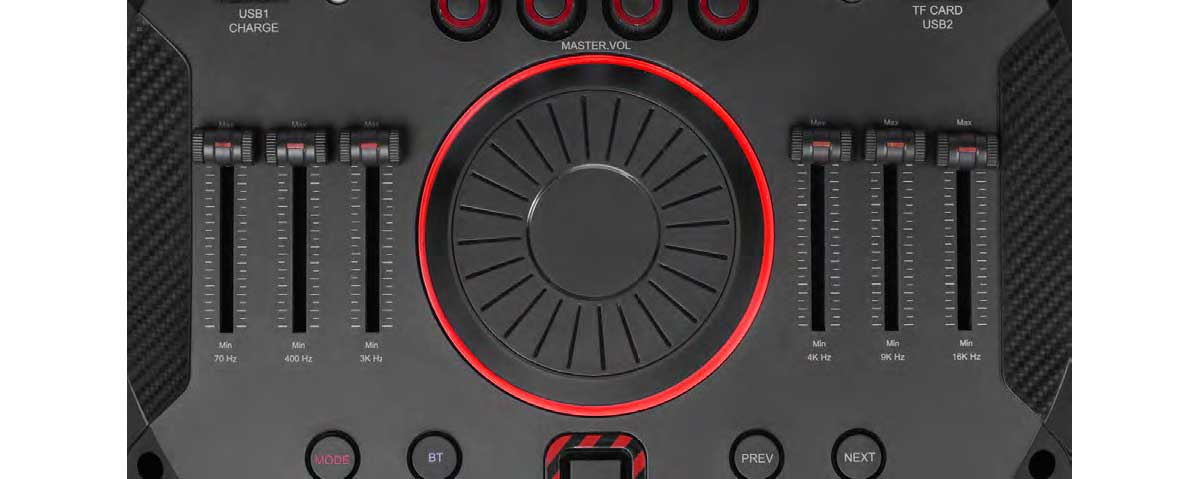 PARLANTE MASTER G KARAOKE ULTRABUZZ