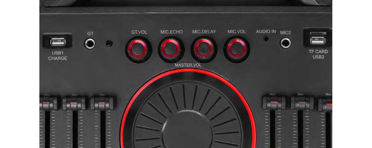 PARLANTE MASTER G KARAOKE ULTRABUZZ