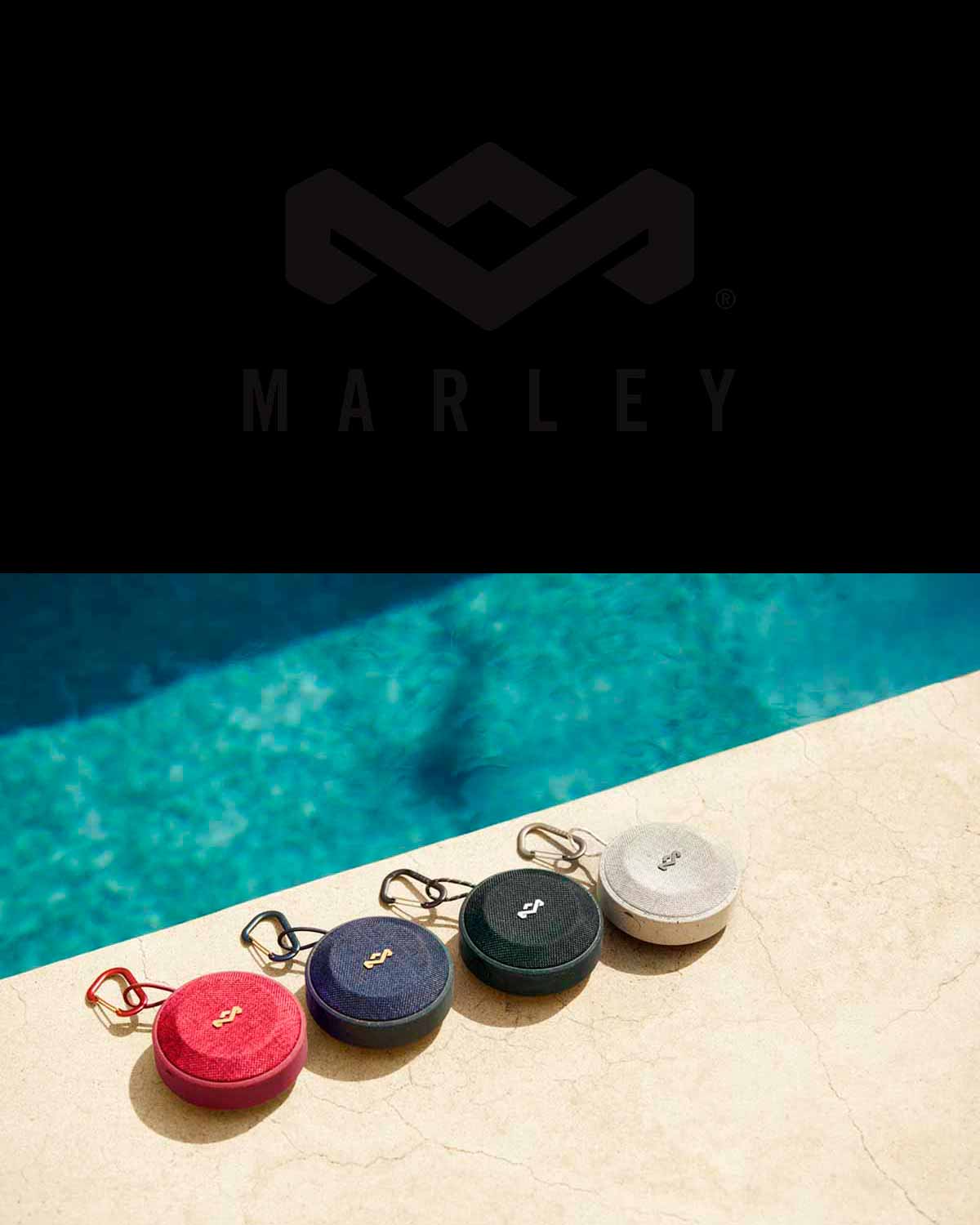 PARLANTE MARLEY BT IP67 NO BOUNDS AZUL