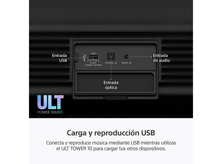 PARLANTE BLUETOOTH SONY ULT TOWER 10 - 13