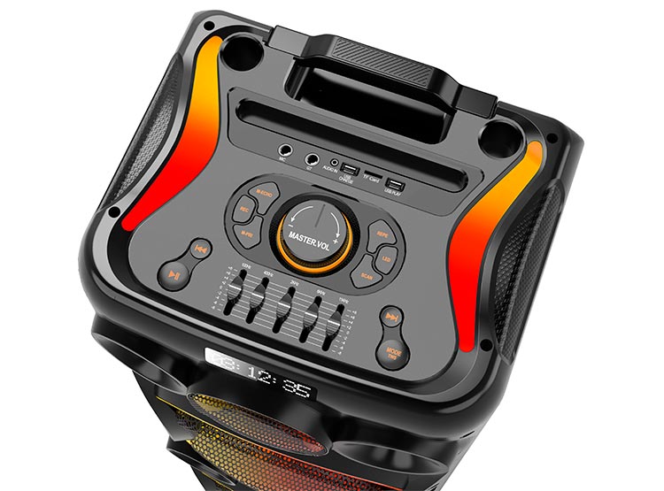PARLANTE BLUETOOTH MASTER G KARAOKE ECLIPSE - 4