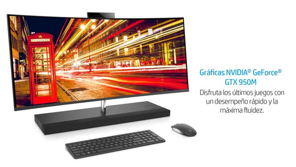 AIO HP 34-B001LA I7-7/12/2+256/GTX950