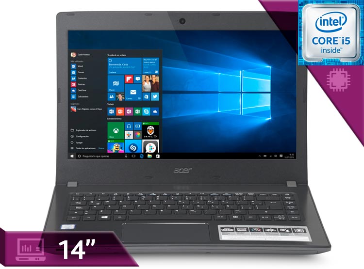 ACER ASPIRE E5-475 / INTEL® CORE™ I5 / 4GB RAM / 1TB / 14