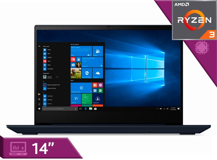 LENOVO IDEAPAD S340-14API / AMD RYZEN 3 / 4GB RAM / 256GB SSD