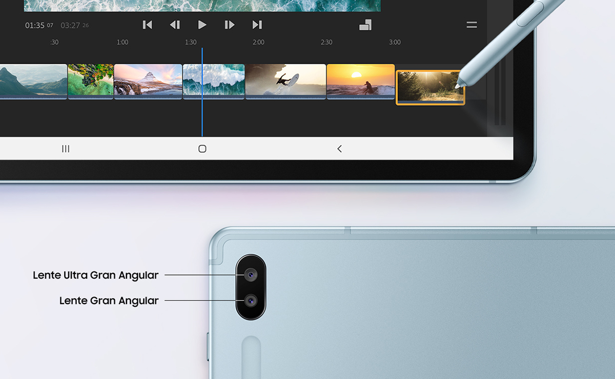GALAXY TAB S6 WIFI + KEYBOARD COVER
