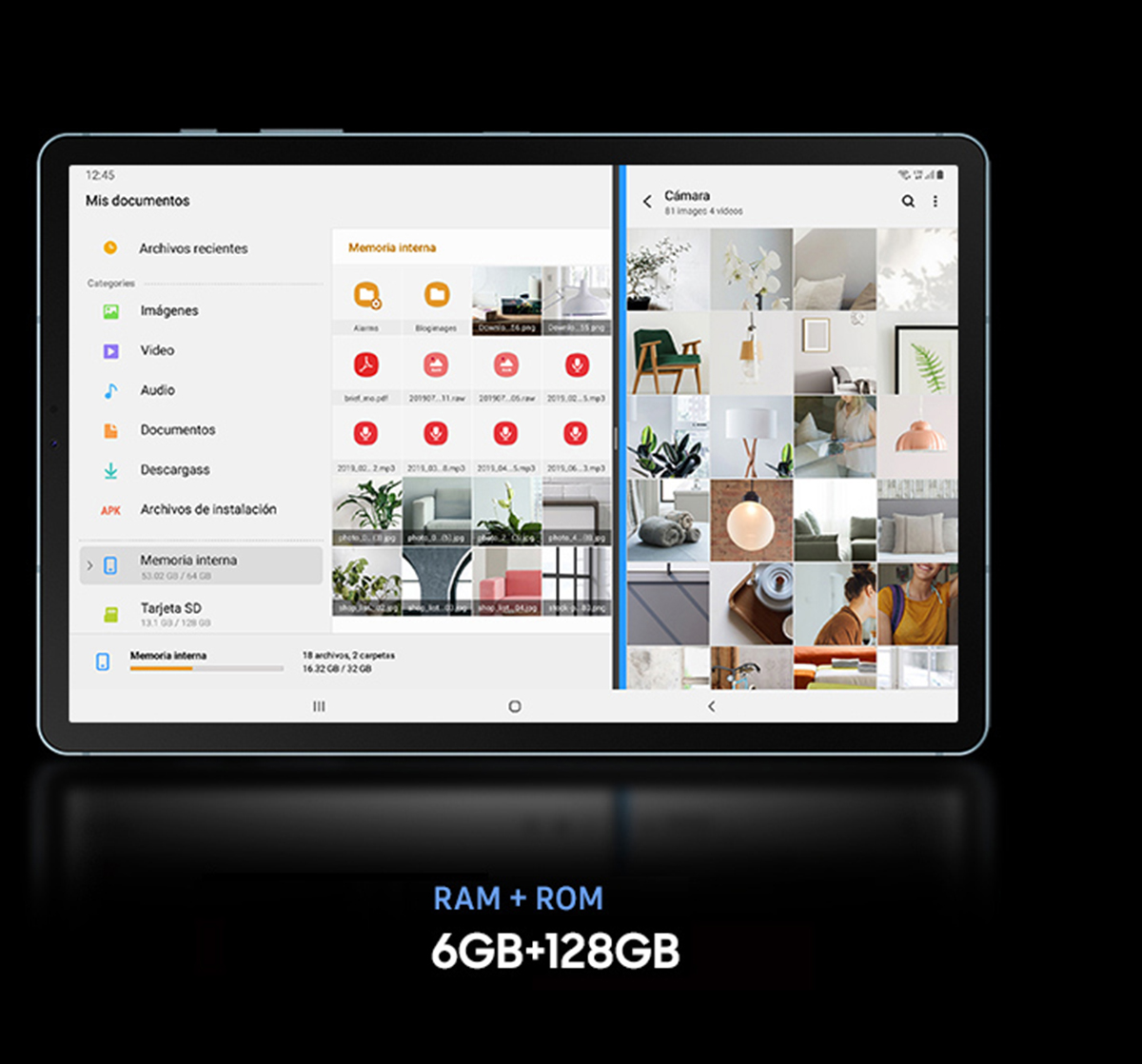 GALAXY TAB S6 WIFI + KEYBOARD COVER
