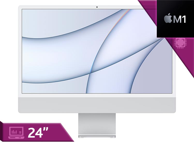 APPLE IMAC 24 / CHIP M1 (CPU 8NUC Y GPU 8NUC) / 8GB RAM / 256GB