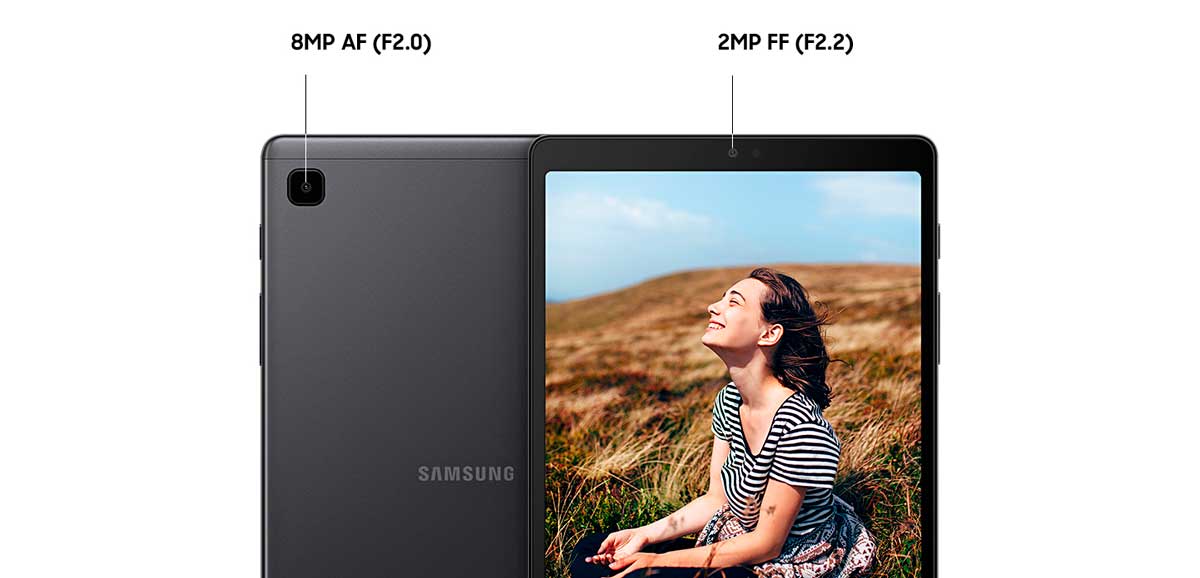 SAMSUNG GALAXY TAB A7 LITE SILVER