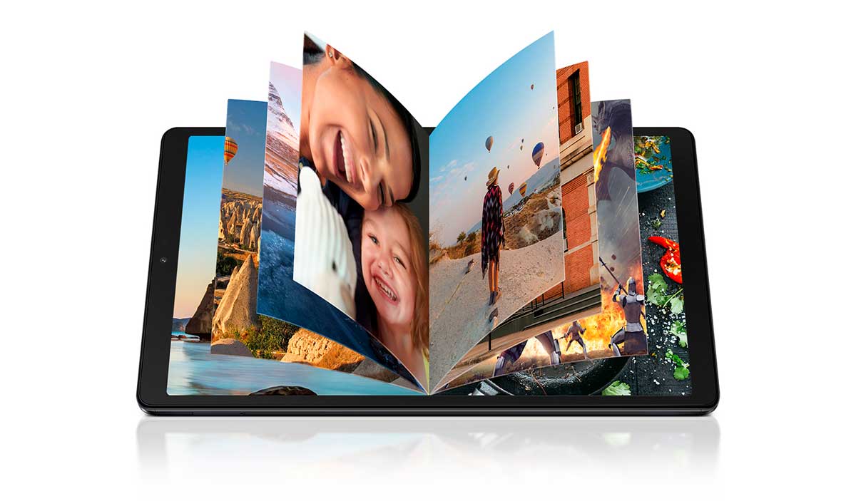 SAMSUNG GALAXY TAB A7 LITE SILVER