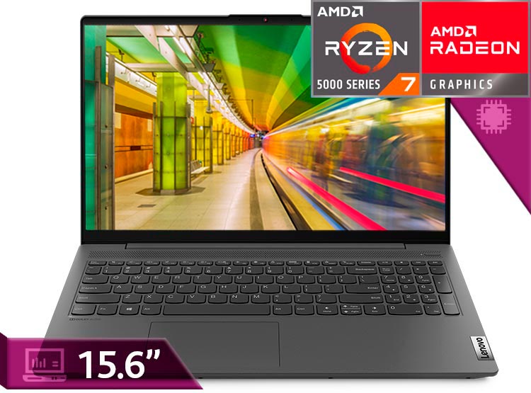 NOTEBOOK LENOVO IDEAPAD 5 AMD RYZEN 7 8 GB RAM 12 GB SSD 15.6