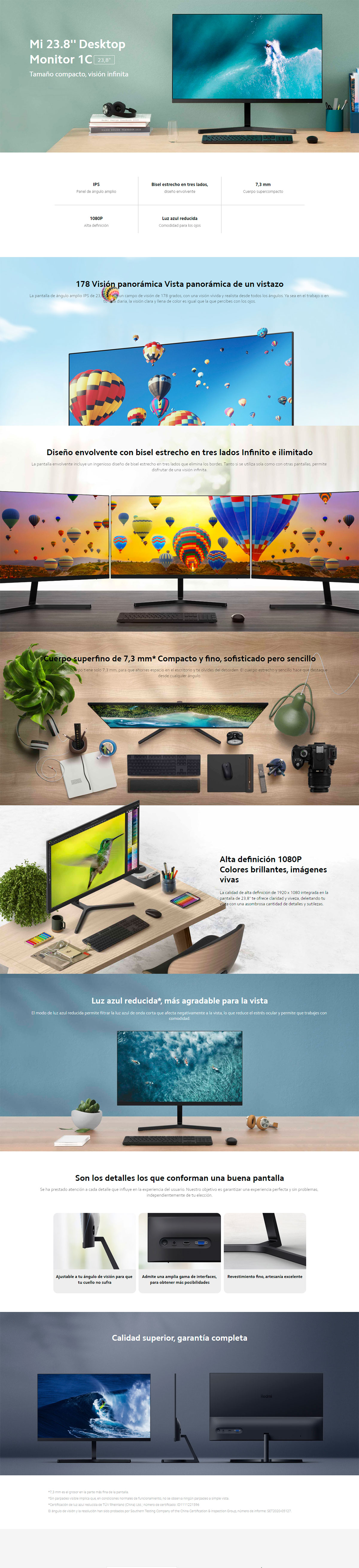 MONITOR XIAOMI MI 60HZ