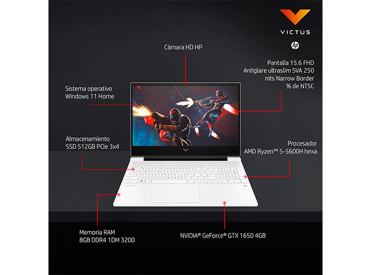 Review de la Laptop gaming HP Victus 16. - Productos Gamer