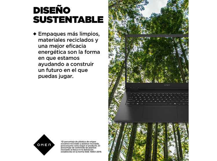 Logo Omen Original HP Pour Omen 17-W - Référence L01649-001 - Neuf D'origine