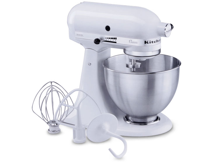 BATIDORA PEDESTAL KITCHENAID STAND MIXTER CLASSIC (K45SSEWH)